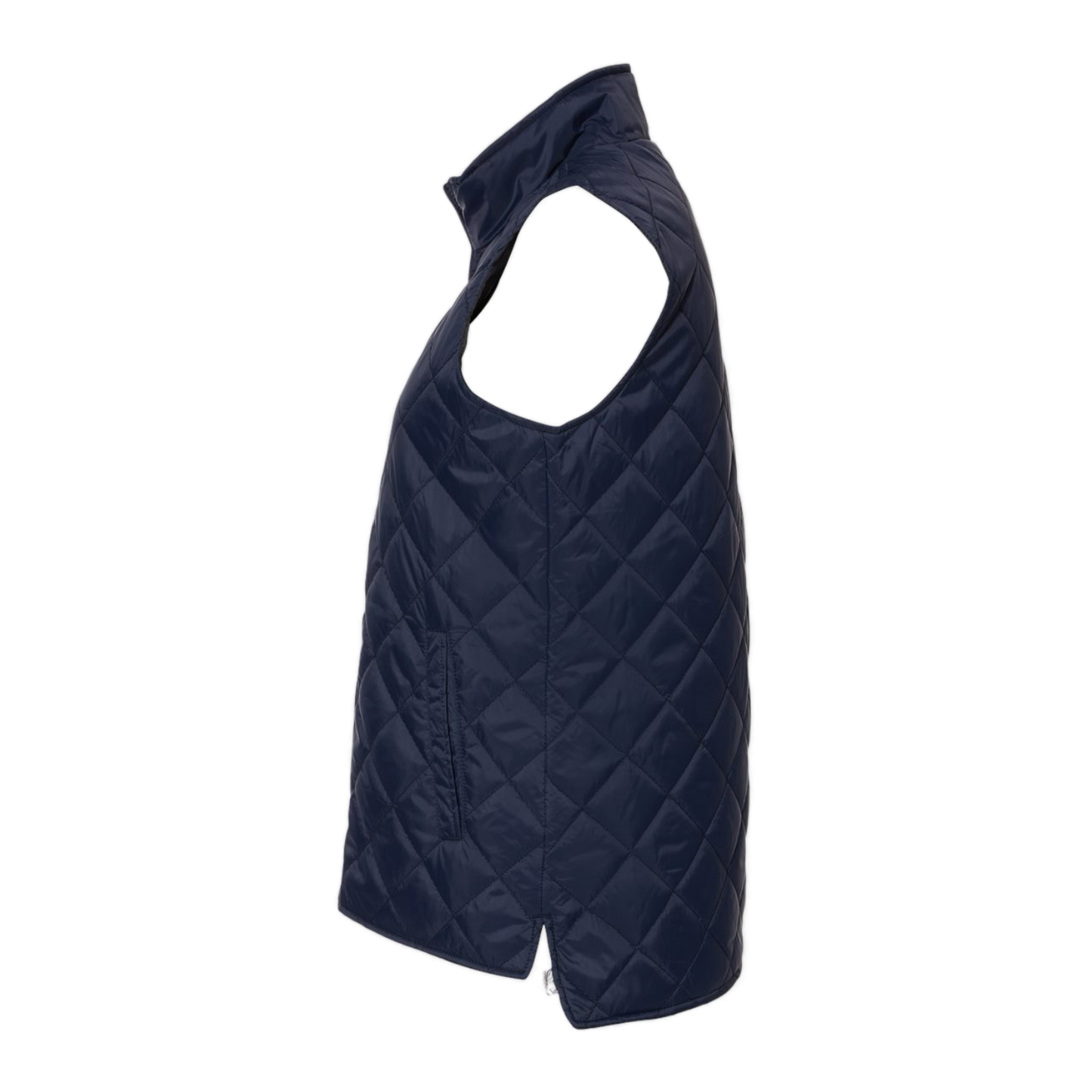 Penelope Bourbon Men’s Waterproof Quilted Vest – Navy