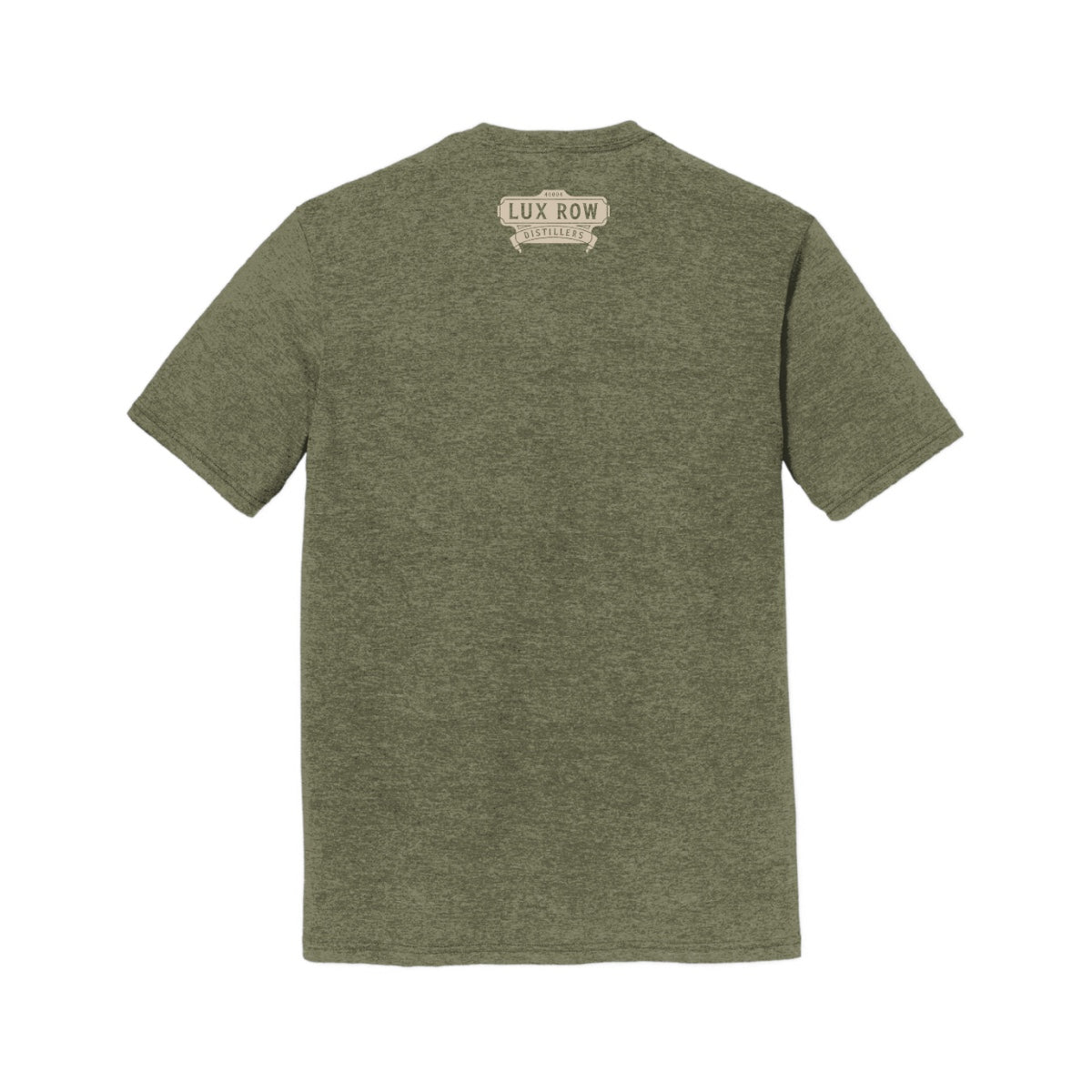 Lux Row Tri-Blend T-Shirt – Military Green Frost