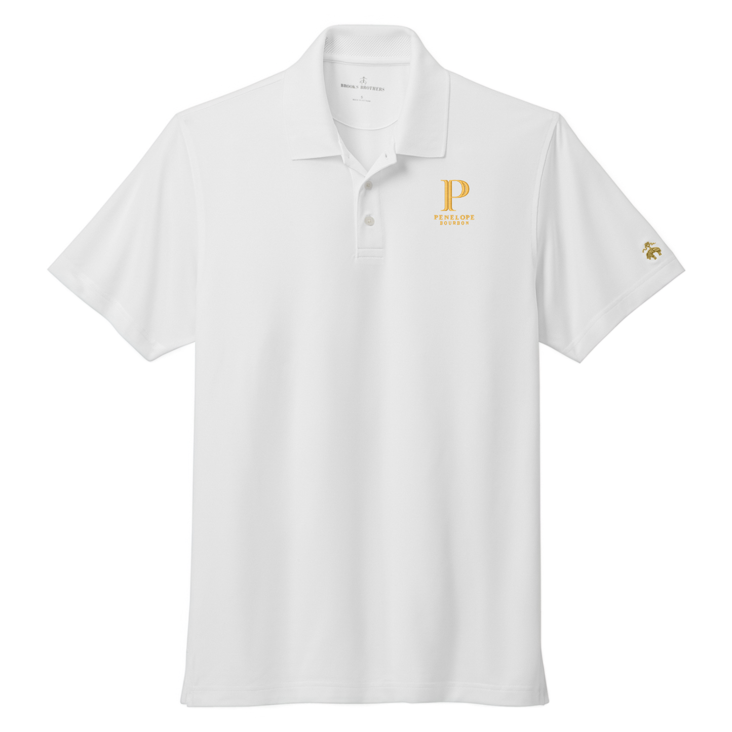 Penelope Bourbon Brooks Brothers Men’s Polo – White