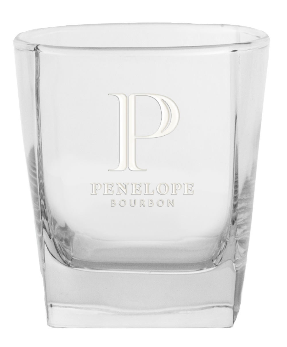 Penelope Bourbon Signature Square On The Rocks Glass – 9.5 oz