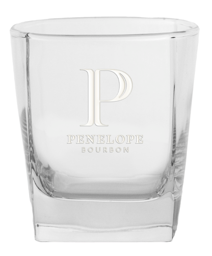 Penelope Bourbon Signature Square On The Rocks Glass – 9.5 oz