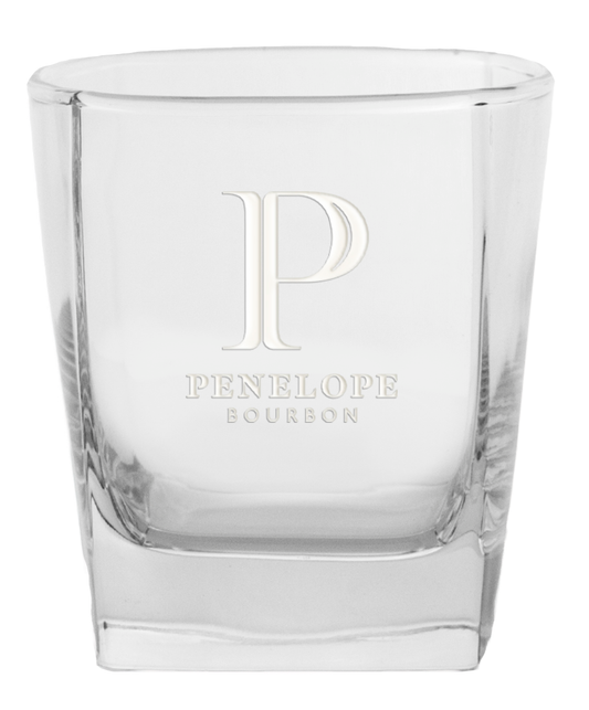 Penelope Bourbon Signature Square On The Rocks Glass – 9.5 oz