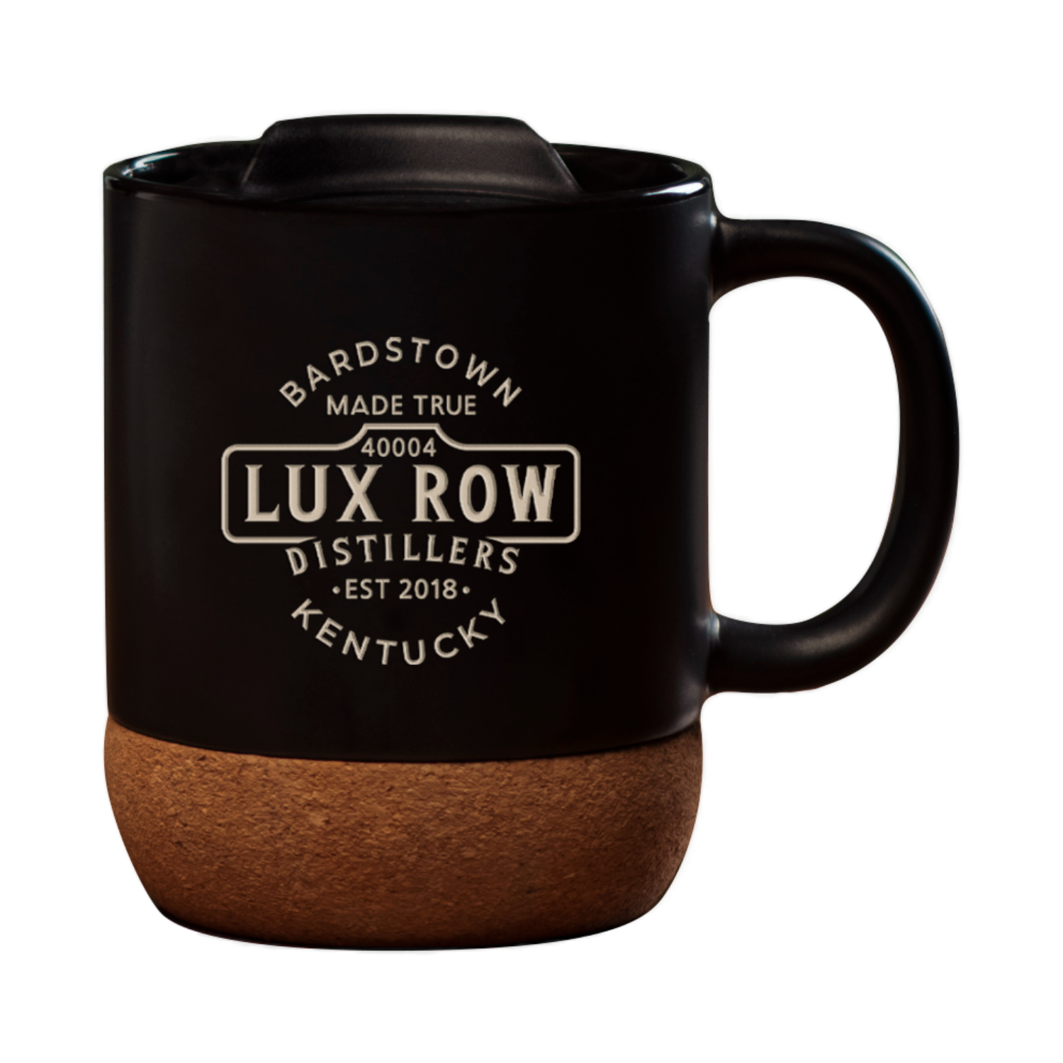 Black - Cork Ceramic Mug