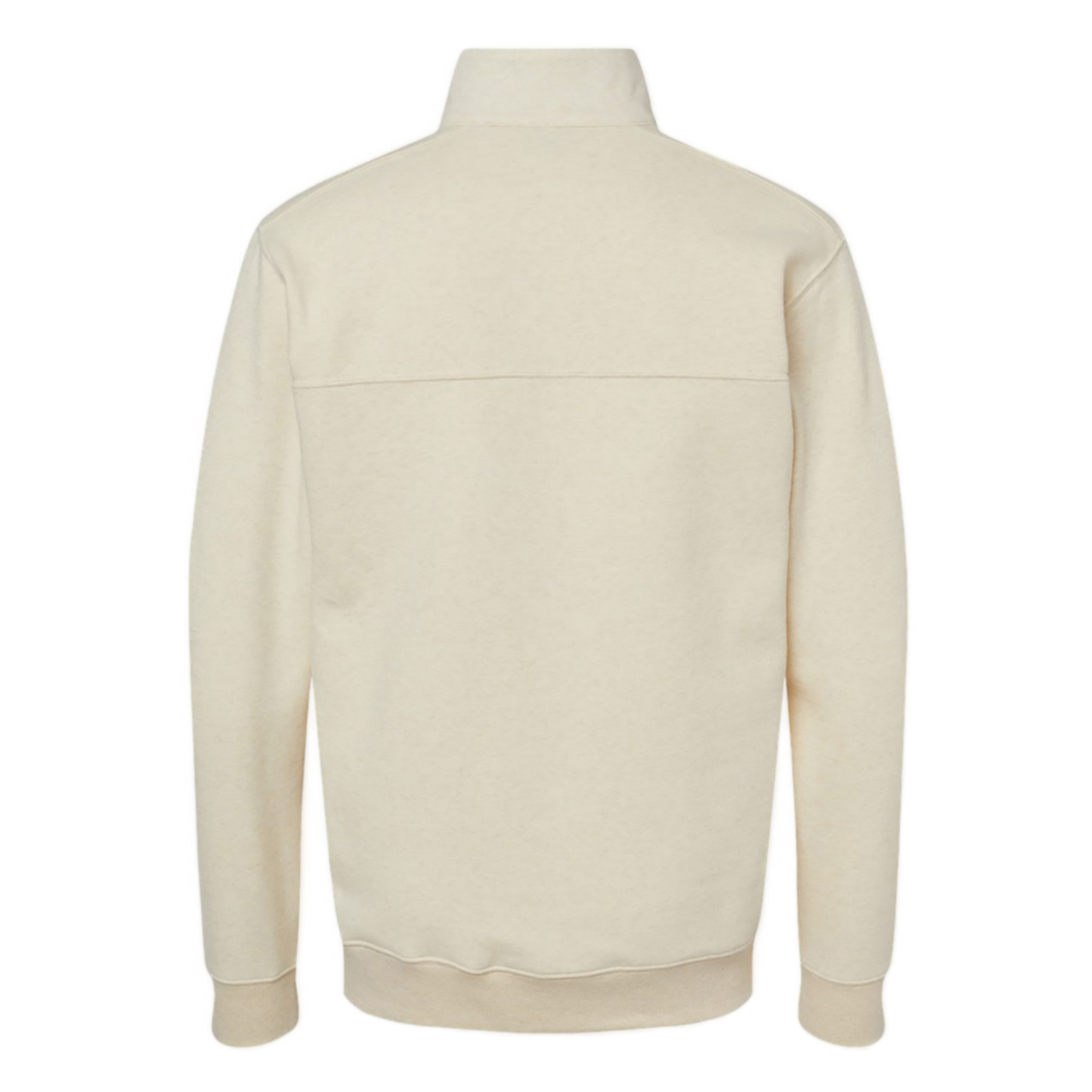 Lux Row Men's Columbia Half-Zip Pullover - Oatmeal
