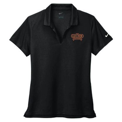Lux Row Distillers Ladies Nike Dri-FIT Micro Pique 2.0 Polo – Black